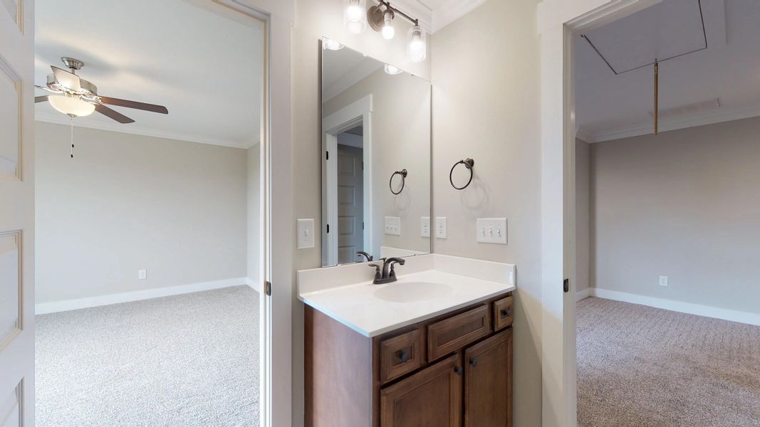 Representative furnished interior of a home built from the Carson by Bill Clark Homes in Cheshire Landing, Grimesland (Image 12). Representative furnished interior of a home built from the Carson by Bill Clark Homes in Cheshire Landing, Grimesland (Image 12).