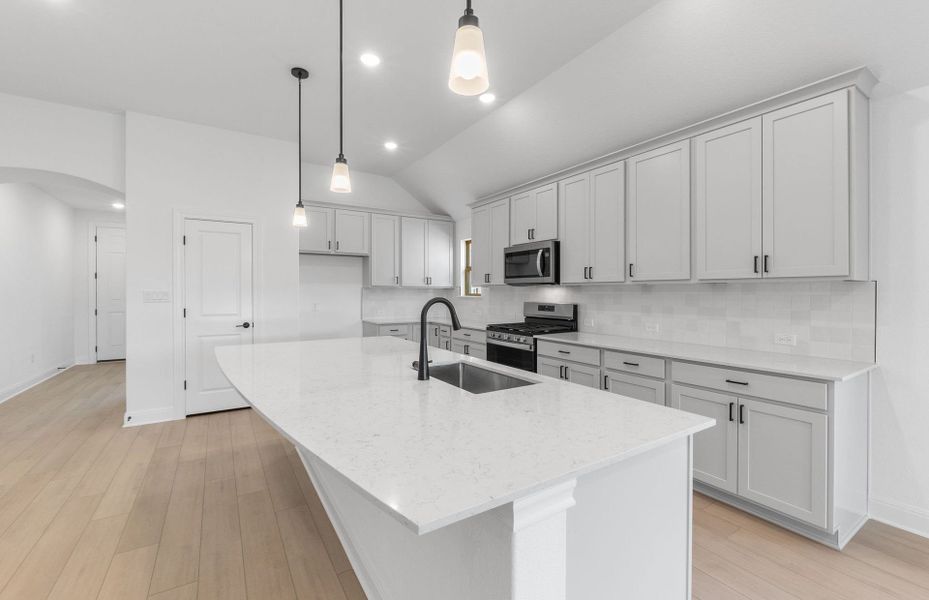 Kitchen and Owner's Entry