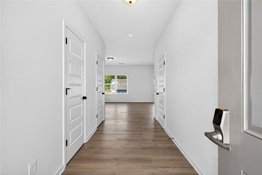 Spacious, unfurnished interior of a new home in The Stiles, Cartersville (Image 20).