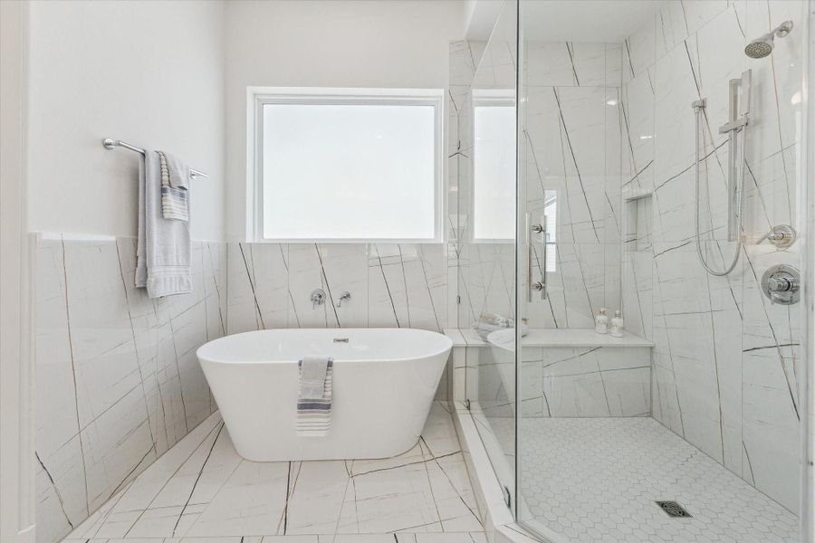 Furnished interior view inside a new home in Upland Estates, Houston (Image 18).