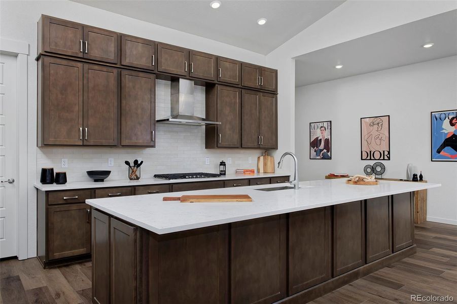 Furnished interior view inside a new home in , Fort Collins (Image 9).