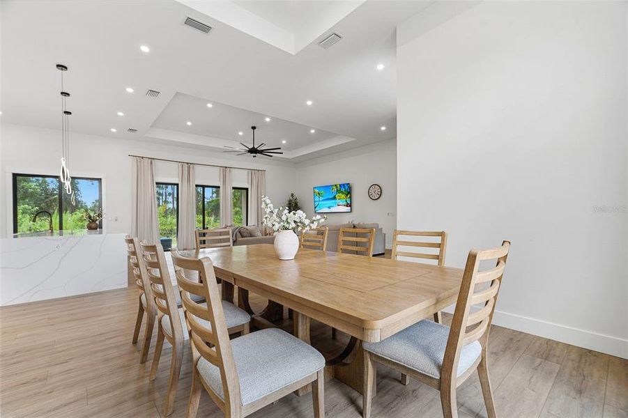 Furnished interior view inside a new home in , North Port (Image 39).