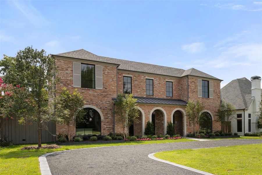 Front exterior of a new home in , Dallas, TX, highlighting curb appeal (Image 2). Front exterior of a new home in , Dallas, TX, highlighting curb appeal (Image 2).