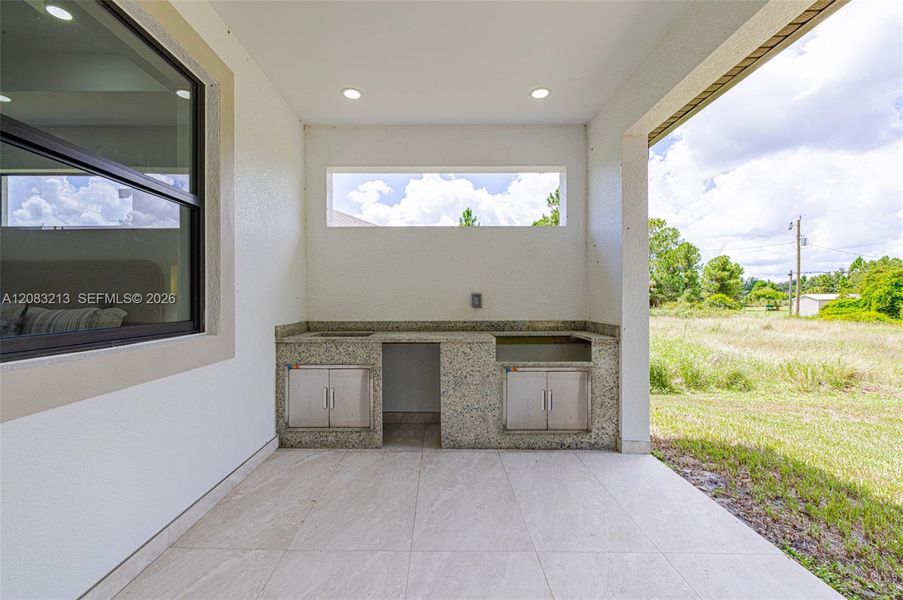 Exterior details and patio area of a home in , Lehigh Acres (Image 3).