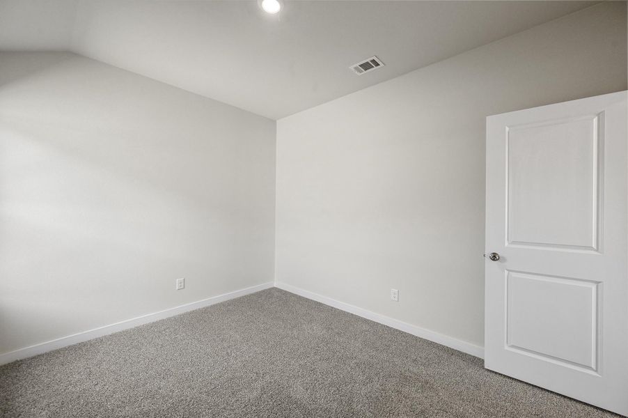 Representative unfurnished interior of a home built from the Cambria I by Cheldan Homes in Sunset Ridge, Keene (Image 68). Representative unfurnished interior of a home built from the Cambria I by Cheldan Homes in Sunset Ridge, Keene (Image 68).