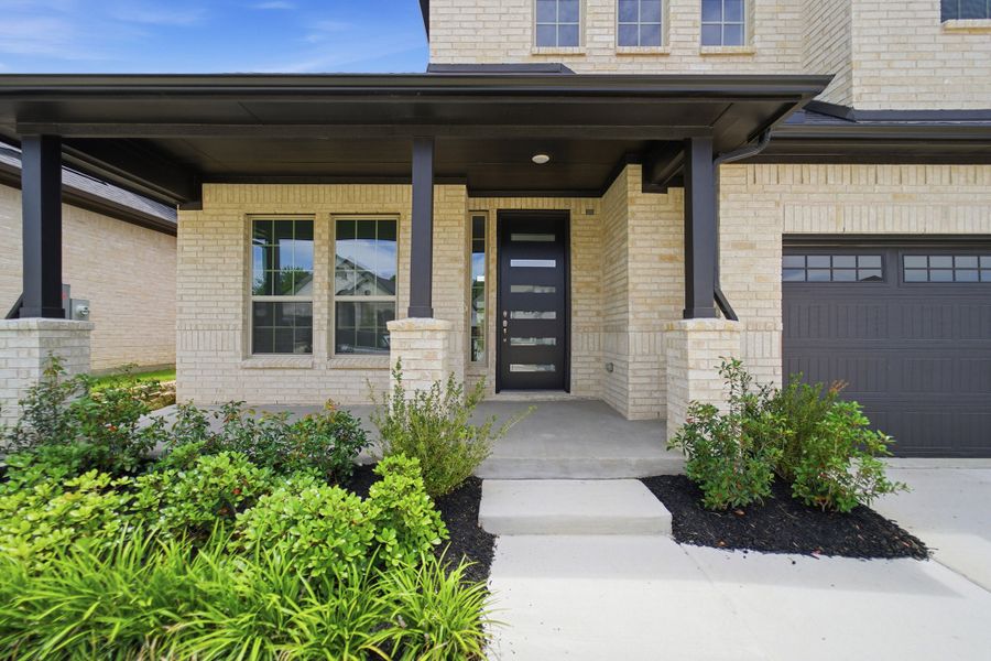 Exterior details and patio area of a home in La Terra, Celina (Image 3). Exterior details and patio area of a home in La Terra, Celina (Image 3).