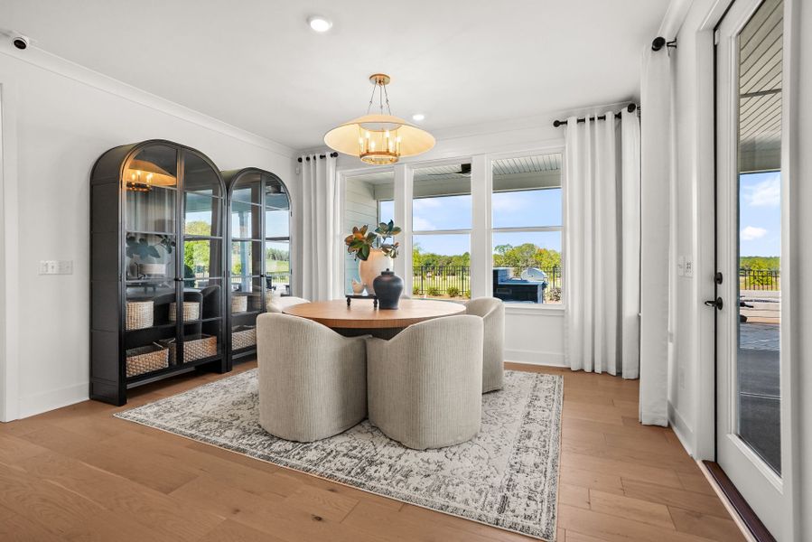 Representative furnished interior of a home built from the Renown by Del Webb in Del Webb Carolina Ridge, Midland (Image 18).