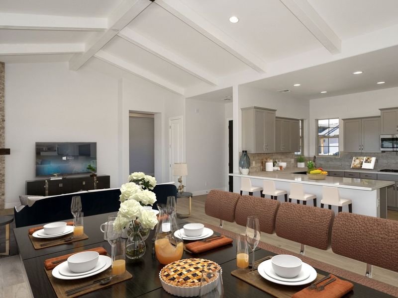 Representative furnished interior of a home built from the The Daybreak by Davidson Homes LLC in Westwood, Prescott (Image 5).