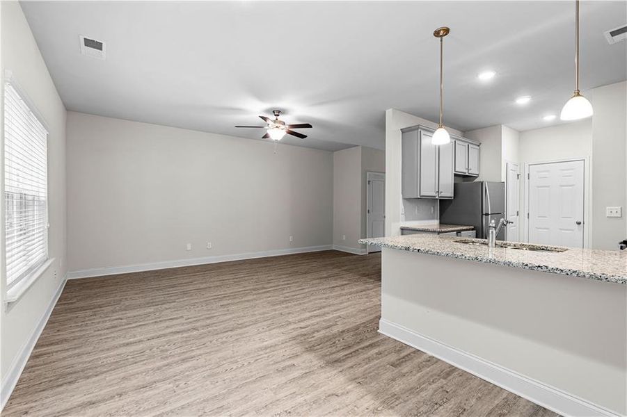 Furnished interior view inside a new home in , Covington (Image 15).