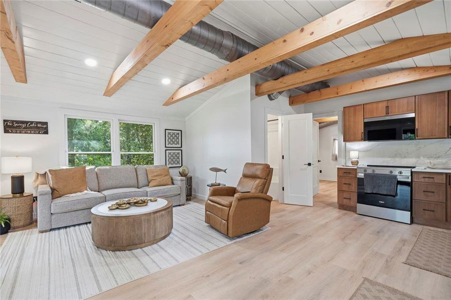 Furnished interior view inside a new home in , Eatonton (Image 8).