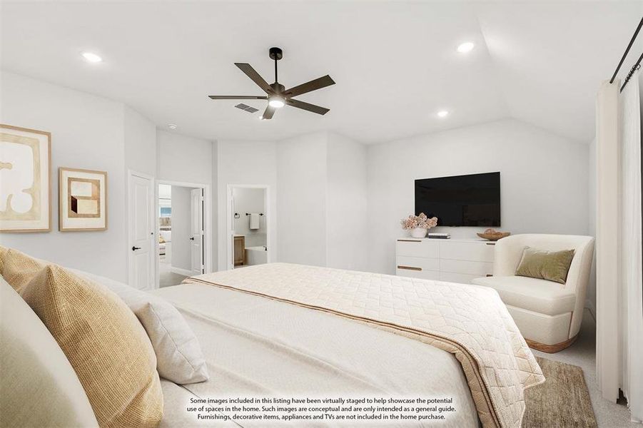 Furnished interior view inside a new home in West Crossing, Anna (Image 10). Furnished interior view inside a new home in West Crossing, Anna (Image 10).