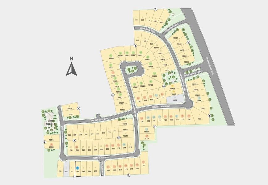 247 Rustic Alder Drive Sitemap 247 Rustic Alder Drive Sitemap