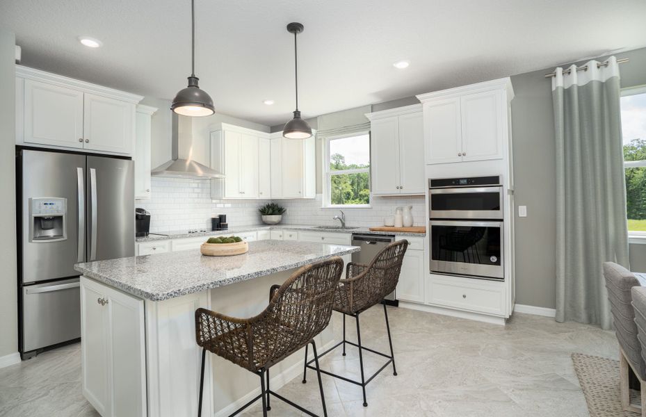 Designer Kitchen with Island