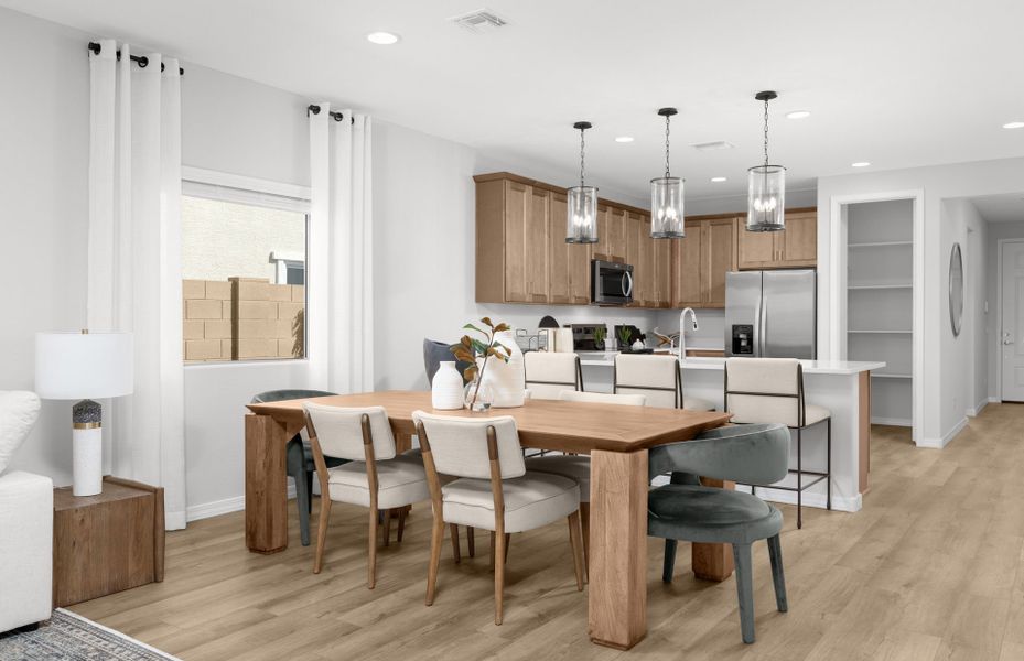 Representative furnished interior of a home built from the Vervain by Pulte Homes in Hayden Estates, Buckeye (Image 6).