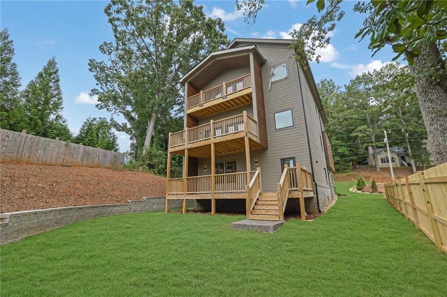 Exterior details and patio area of a home in , Buford (Image 25). Exterior details and patio area of a home in , Buford (Image 25).
