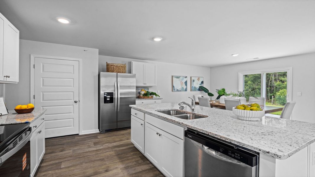 Furnished interior view inside a new home in The Groves at Bees Creek, Ridgeland (Image 6).