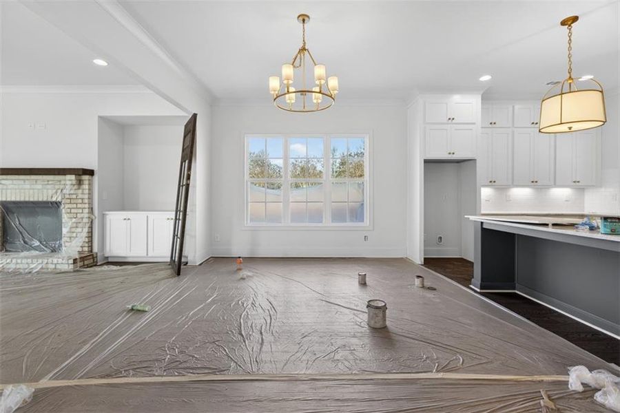 In-progress construction of a new home in , Suwanee, GA (Image 52). In-progress construction of a new home in , Suwanee, GA (Image 52).