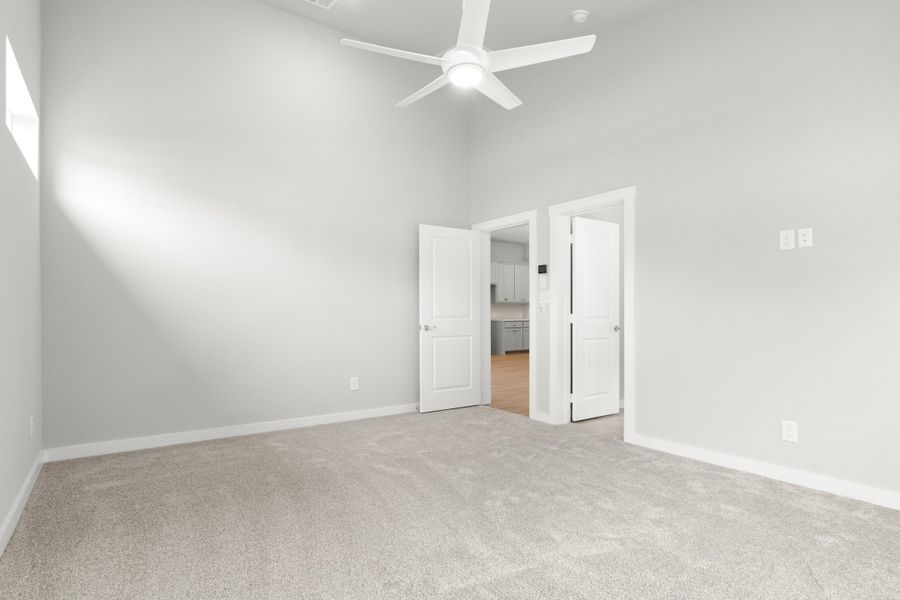 Spacious, unfurnished interior of a new home in Willow Grove Single-Family Homes, Melissa (Image 41). Spacious, unfurnished interior of a new home in Willow Grove Single-Family Homes, Melissa (Image 41).