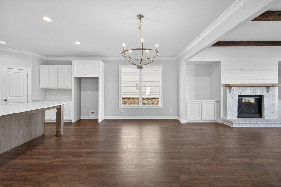 Spacious, unfurnished interior of a new home in , Suwanee (Image 49). Spacious, unfurnished interior of a new home in , Suwanee (Image 49).