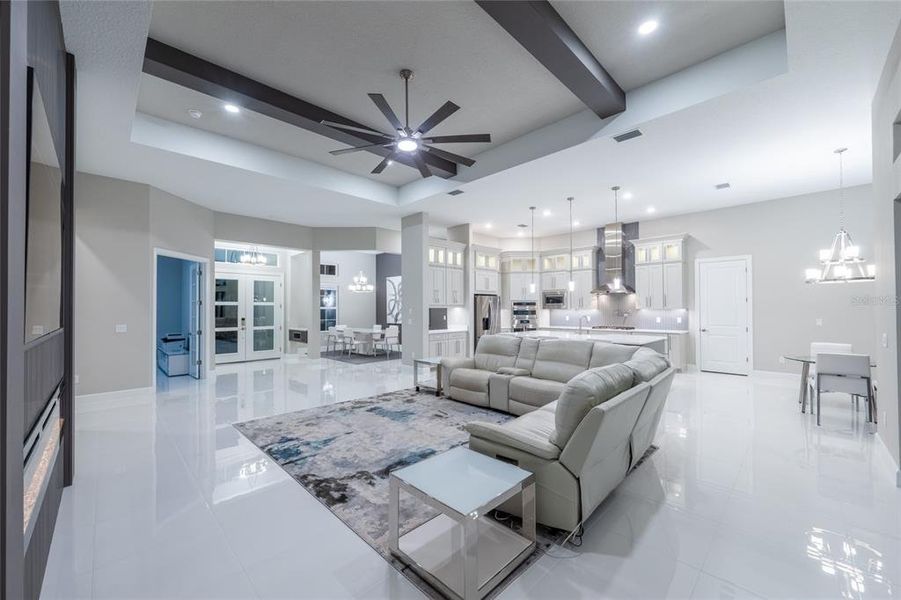 Furnished interior view inside a new home in , Sarasota (Image 18). Furnished interior view inside a new home in , Sarasota (Image 18).