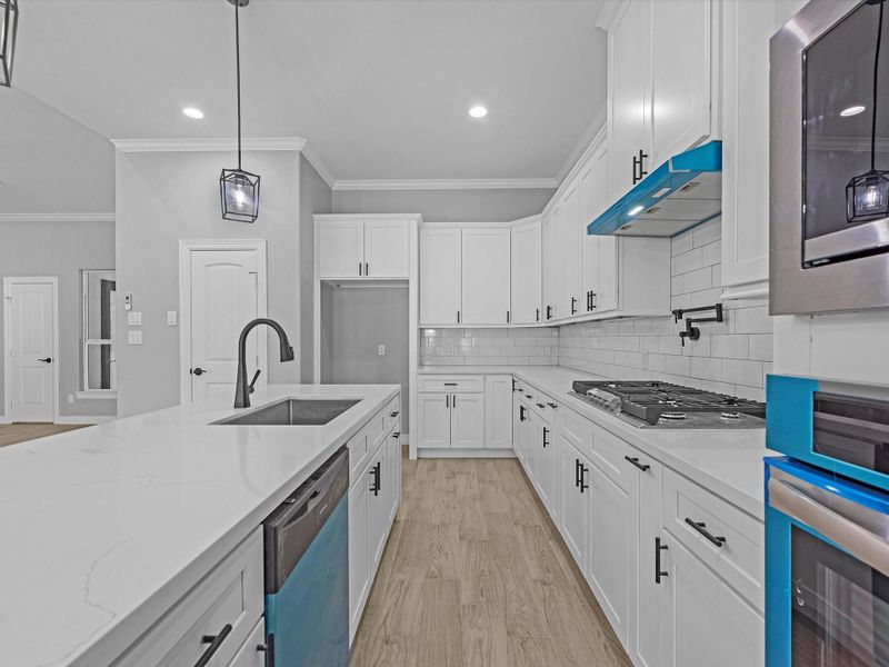 Furnished interior view inside a new home in , Dayton (Image 3).