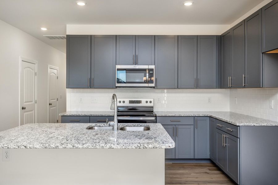 Furnished interior view inside a new home in 1158 Place Townhomes, Wilson (Image 9).