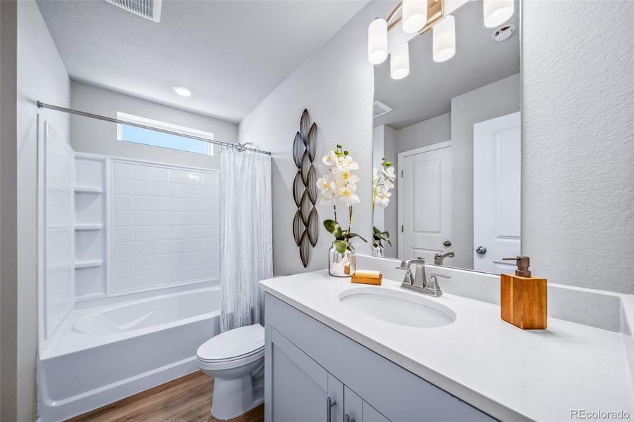 Furnished interior view inside a new home in Muegge Farms, Bennett (Image 38).