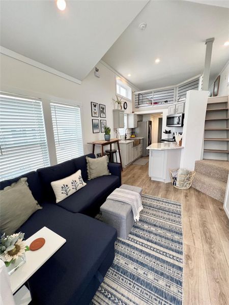 Furnished interior view inside a new home in , Fredericksburg (Image 6).