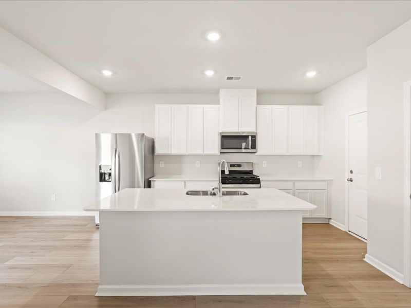 Furnished interior view inside a new home in Brayfield Manor - Heritage Collection, Wellford (Image 3).
