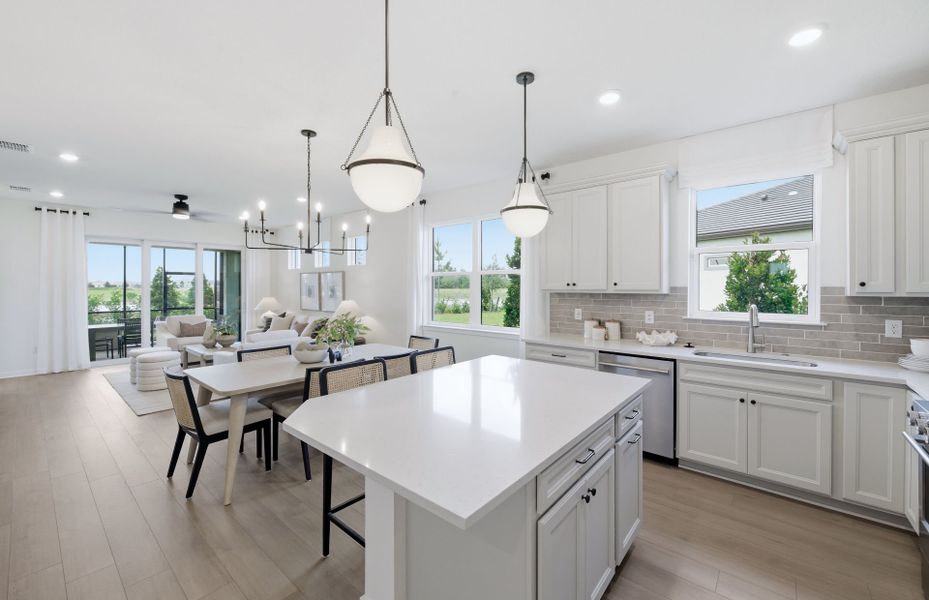 Representative furnished interior of a home built from the Stellar Grand by Del Webb in Del Webb Explore North River Ranch, Parrish (Image 17).