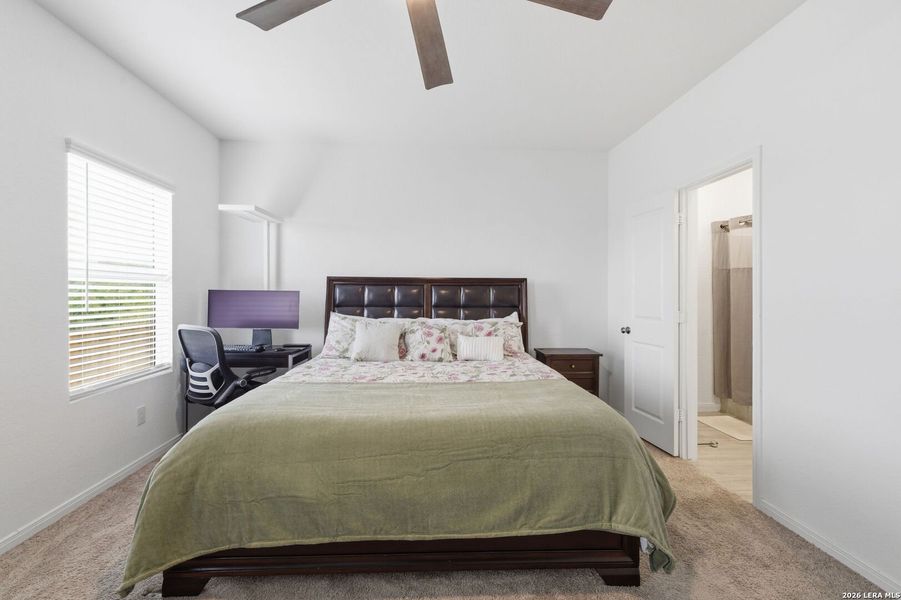 Furnished interior view inside a new home in , Converse (Image 11).