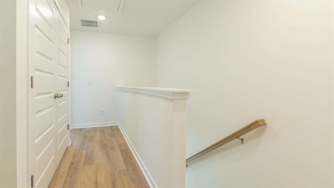 Spacious, unfurnished interior of a new home in Townes at Asbury, Hapeville (Image 12).