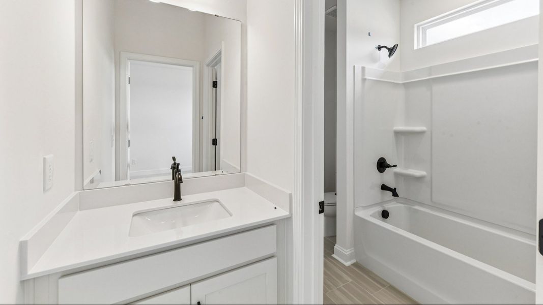The Stonehaven Plan by DRB Homes in Michaux Gardens