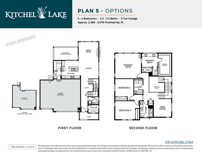 Kitchel Lake Plan 5 Floor Plan