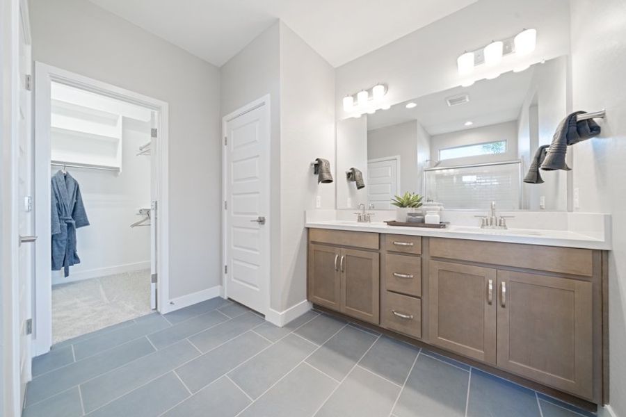 Furnished interior view inside a new home in Combs Ranch, San Tan Valley (Image 8).