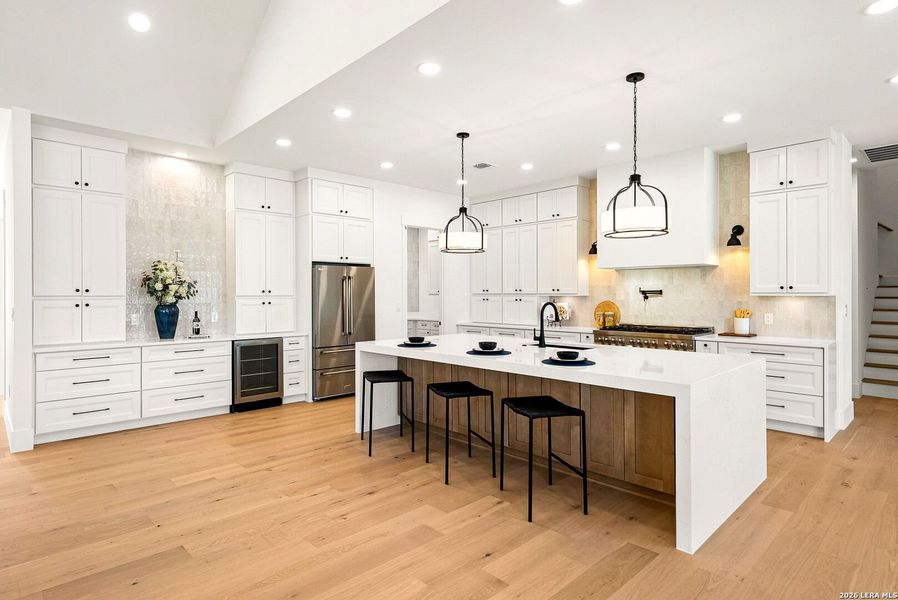 Furnished interior view inside a new home in , Boerne (Image 8).