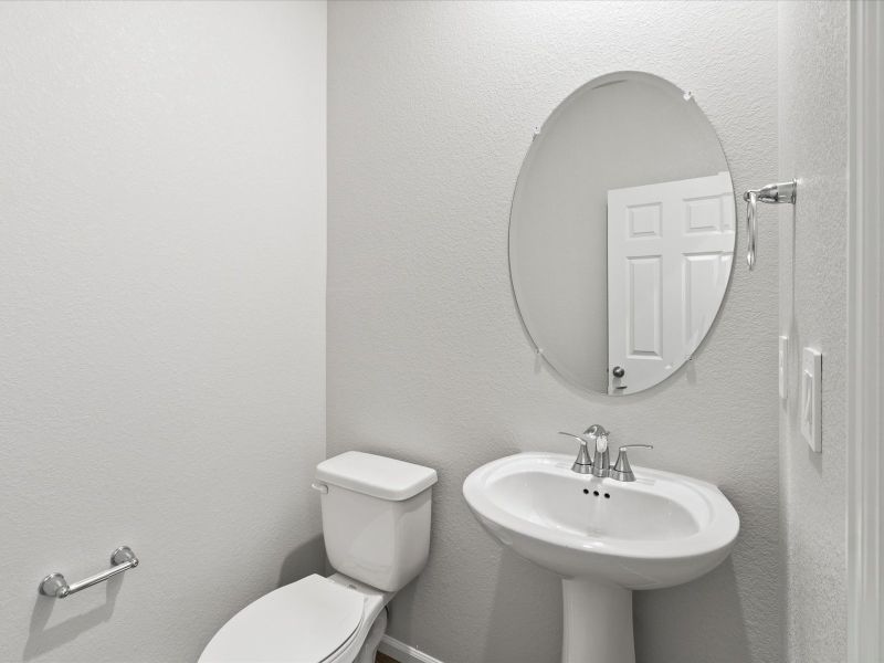 The Pagosa floorplan interior image taken at a Meritage Homes community in Greeley, CO.