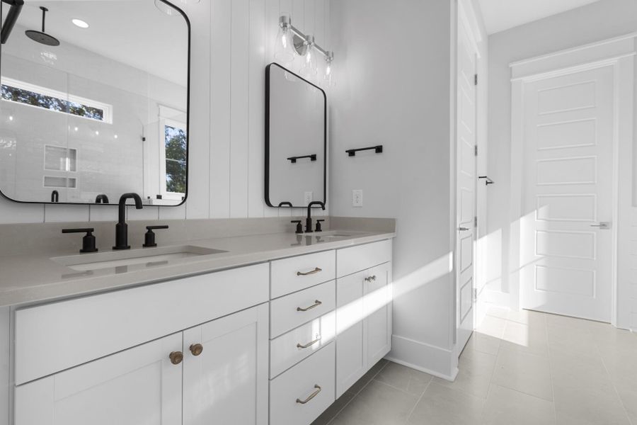 Furnished interior view inside a new home in , Mount Pleasant (Image 9).