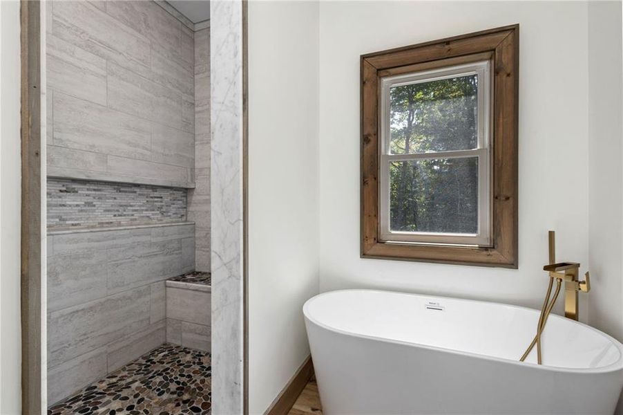 Furnished interior view inside a new home in , Ellijay (Image 7).