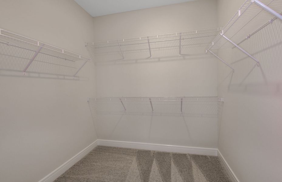 Oversized Owner's Walk-In Closet.