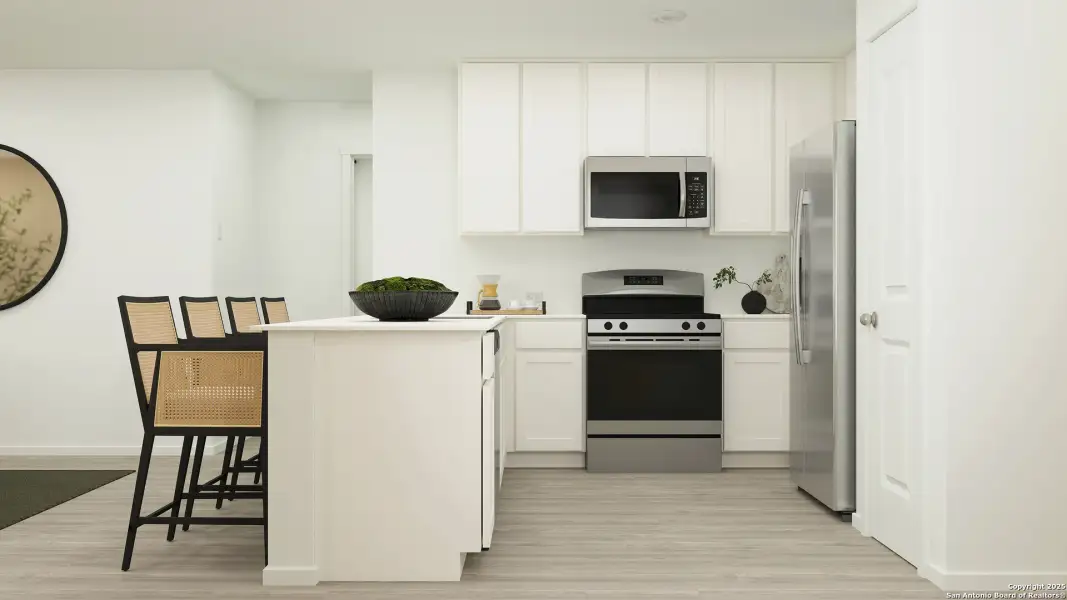 Furnished interior view inside a new home in Pleasanton Meadows, Pleasanton (Image 9).
