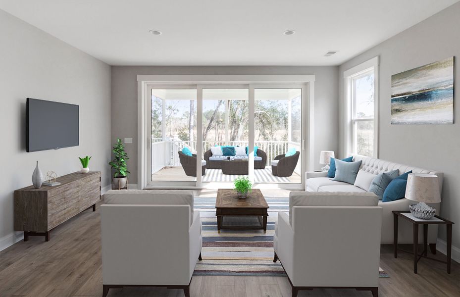 Representative furnished interior of a home built from the Berkeley by Pulte Homes in SayeBrook, Myrtle Beach (Image 15). Representative furnished interior of a home built from the Berkeley by Pulte Homes in SayeBrook, Myrtle Beach (Image 15).