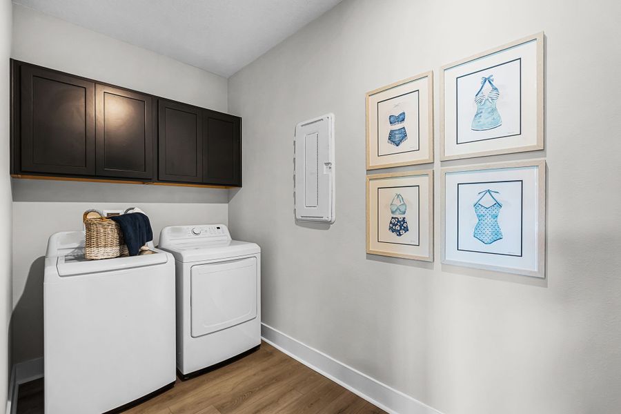Representative furnished interior of a home built from the Paxton by Hartizen Homes in Eden Crest Single Family Homes, Apopka (Image 34).