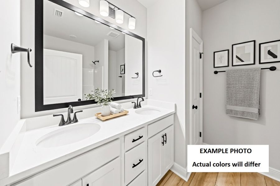 Furnished interior view inside a new home in Young Oaks, Crestview (Image 6).