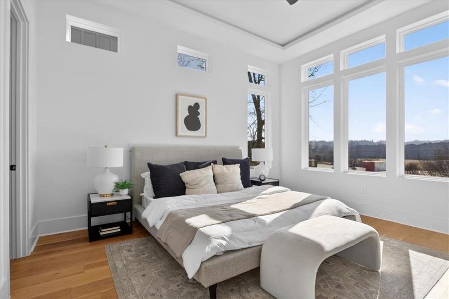 Furnished interior view inside a new home in , Canton (Image 17).