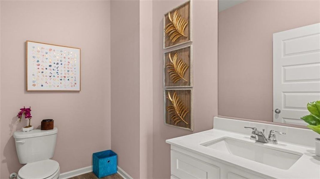 Furnished interior view inside a new home in Shoal Creek, Hampton (Image 18).