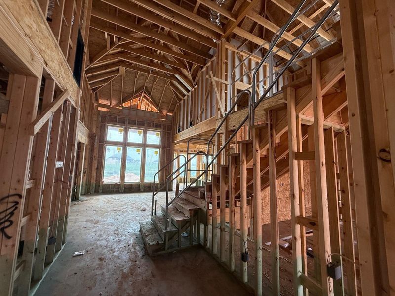 In-progress construction of a new home in Candela, Richmond, TX (Image 5).