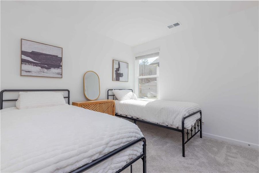 Furnished interior view inside a new home in Creekside at Farmers Crossing, Ball Ground (Image 33).