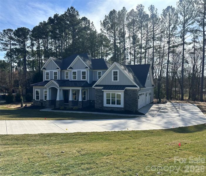 Front exterior of a new home in , Salisbury, NC, highlighting curb appeal (Image 30).