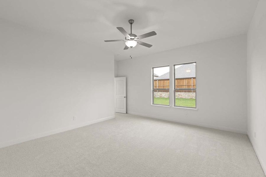 Spacious, unfurnished interior of a new home in River Ranch, Van Alstyne (Image 23). Spacious, unfurnished interior of a new home in River Ranch, Van Alstyne (Image 23).